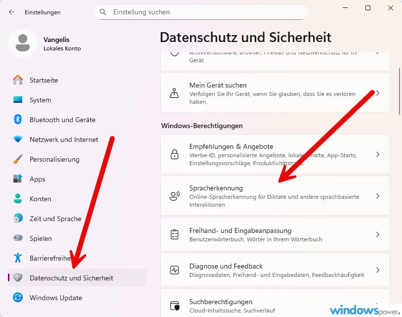 Datenschutz und Sicherheit