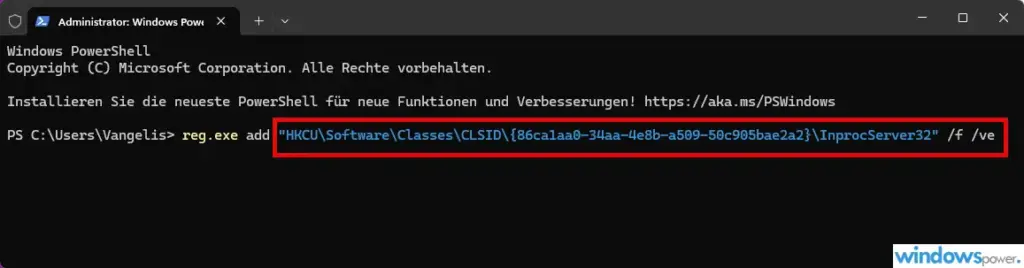 Windows 11 altes Kontextmenue Terminal Windows 11 altes Kontextmenü Terminal