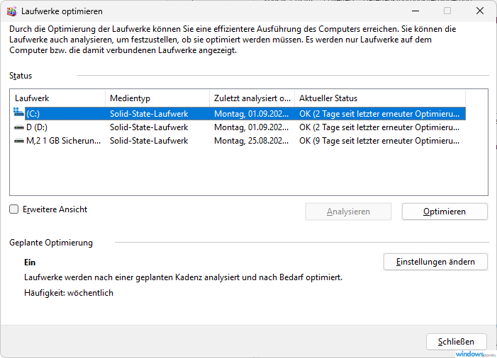 Windows 11 schneller machen laufwerke optimieren Windows 11 schneller machen laufwerke optimieren