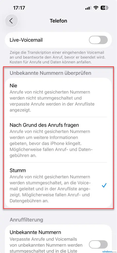 ios 26 Anrufe intelligent managen ios 26 Anrufe intelligent managen