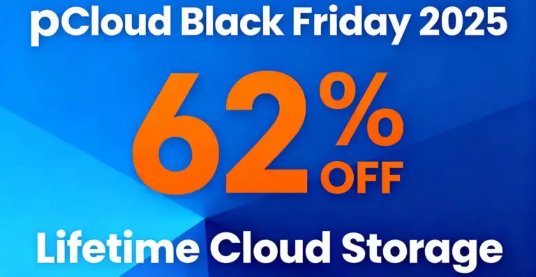 pCloud Black Friday 2025 Rabatt auf Lifetime Cloud Speicher