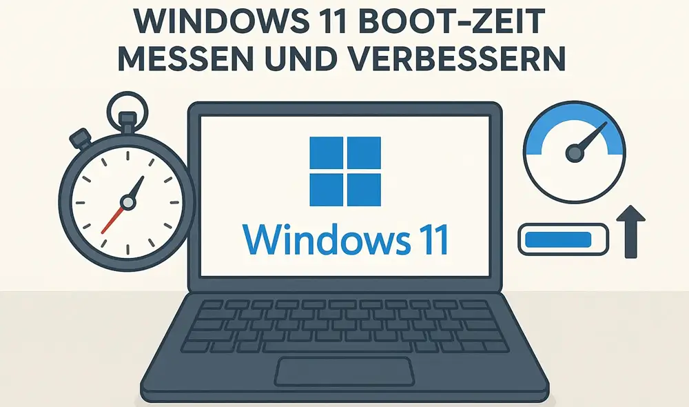 Windows 11 Boot-Zeit messen und verbessern – 7 Tipps für blitzschnelles Hochfahren Windows 11 Boot Zeit messen und verbessern Schnellstartanleitung
