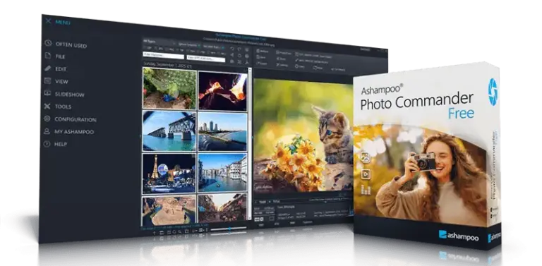 Ashampoo Photo Commander FREE: Die beste kostenlose Bildverwaltung Ashampoo Photo Commander FREE Benutzeroberfläche mit Bildverwaltung und Vorschau