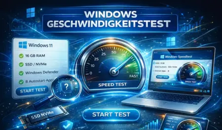 Windows Geschwindigkeitstest bei windowspower