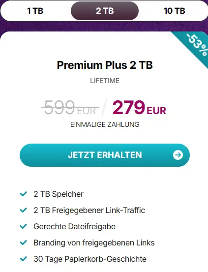 pCloud Valentinstag 2026