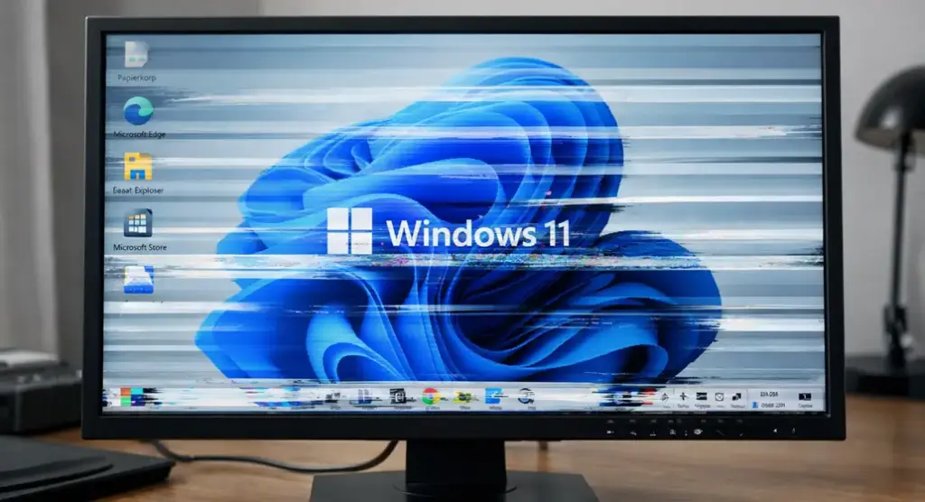 Bildschirm flackert Windows 11