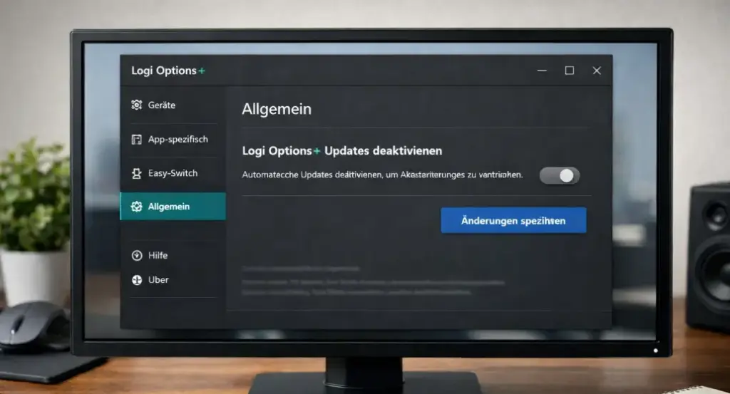 Logi Options+ Update deaktivieren: 3 Methoden, die sofort funktionieren (2026) Logi Options+ Update deaktivieren Windows 11 Anleitung