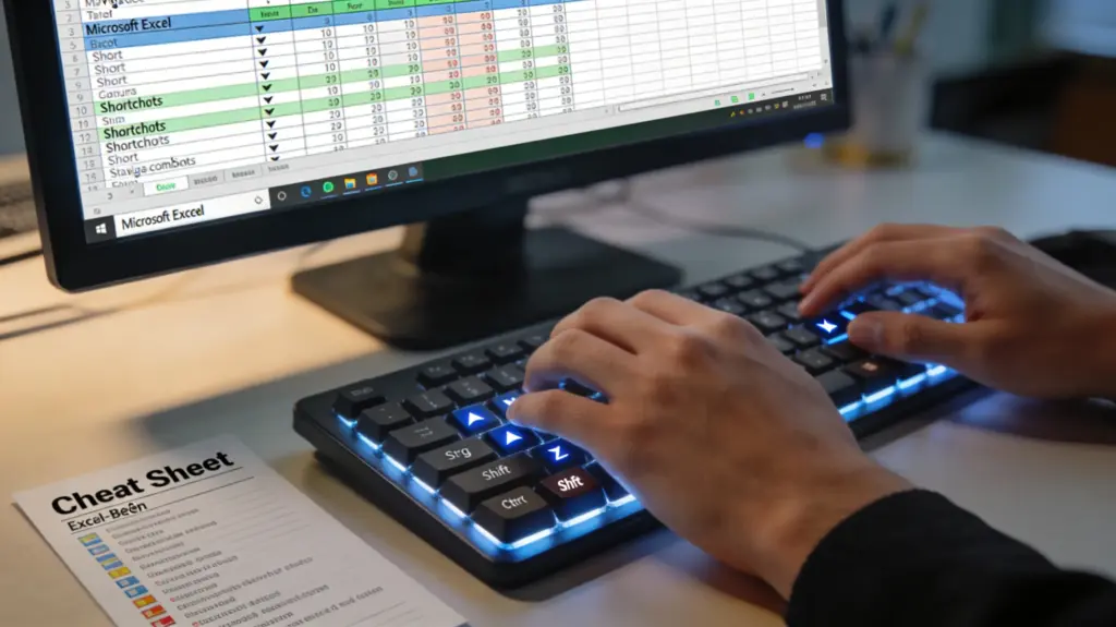 Tabelle mit Shortcuts fuer Navigation und Markierung Tabelle mit Shortcuts für Navigation und Markierung