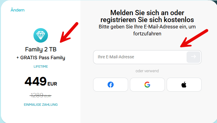 pCloud Family Lifetime kaufen