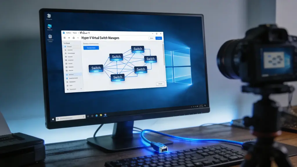 Virtuellen Switch in Hyper V Windows 11 erstellen und konfigurieren
