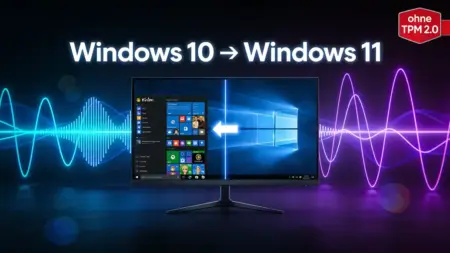 Windows 10 auf Windows 11 upgraden ohne TPM 2.0 – 5 Methoden die 2026 funktionieren Windows 10 auf Windows 11 upgraden ohne TPM 2.0