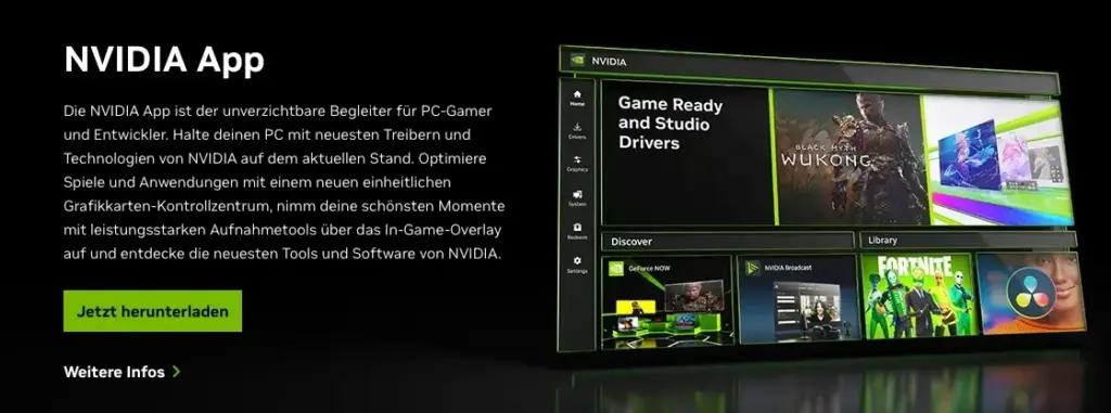 NVIDIA Treiber Update fuer mehr FPS beim Gaming unter Windows 11 NVIDIA Treiber Update für mehr FPS beim Gaming unter Windows 11