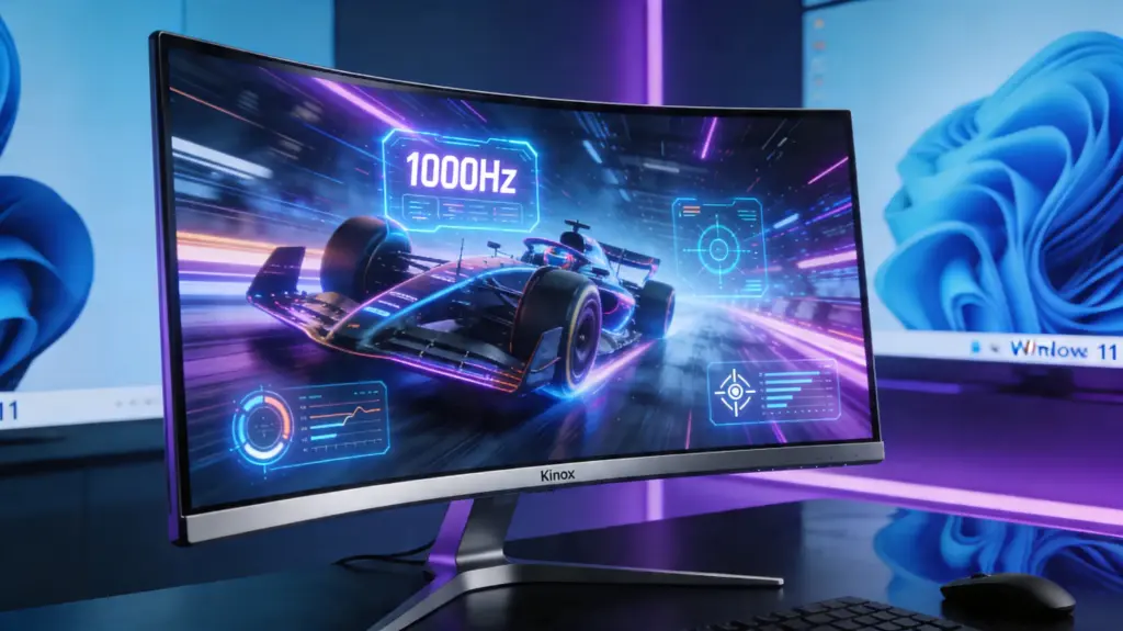 Windows 11 Gaming Performance Optimierung mit 1000Hz Monitor Support