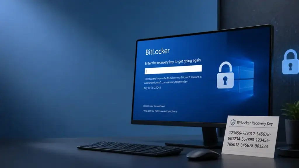 BitLocker Recovery Key vergessen: 5 Wege zum Schlüssel (2026) BitLocker Recovery Key