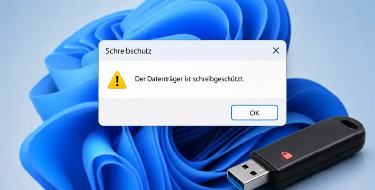 USB-Stick Schreibschutz aufheben Windows 11 – alle Methoden USB Stick Schreibschutz aufheben Windows 11
