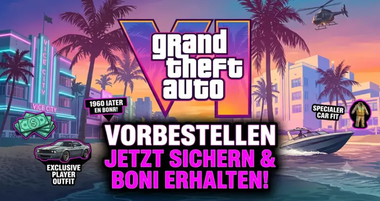 GTA 6 vorbestellen – PS5, Xbox und PC: Preise, Editionen und alle Boni im Überblick GTA 6 vorbestellen
