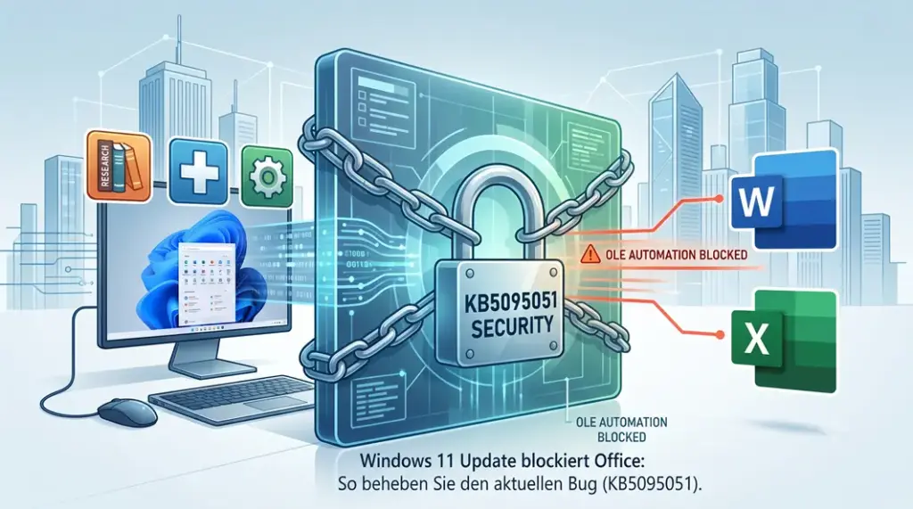 Windows 11 Update blockiert Office: So beheben Sie den aktuellen Bug (KB5095051) KB5095051 update Windows 11