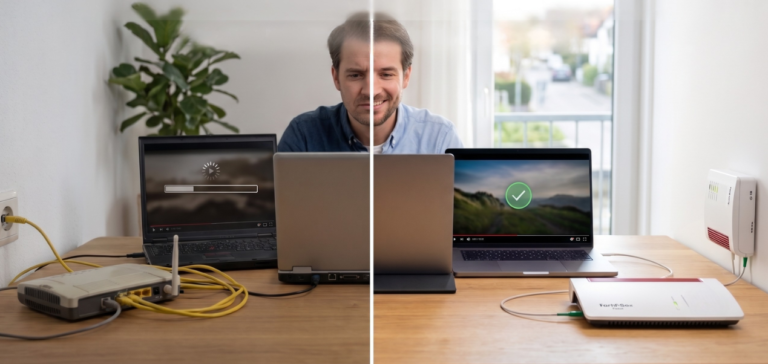 Wann ist der richtige Zeitpunkt für ein Upgrade auf Glasfaser? Upgrade auf Glasfaser