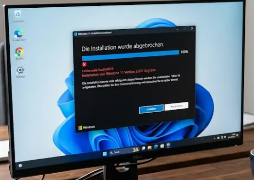 Fehlercode 0xc004f015 Windows 11 25H2 Upgrade Installationsassistent 100 Prozent Abbruch Fehlercode 0xc004f015 Windows 11 25H2 Upgrade Installationsassistent 100 Prozent Abbruch