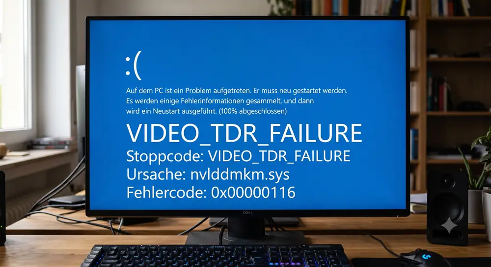 VIDEO TDR FAILURE Windows 11 Bluescreen BSOD Stoppcode 0x00000116 nvlddmkm sys VIDEO_TDR_FAILURE Windows 11 Bluescreen BSOD Stoppcode 0x00000116 nvlddmkm sys