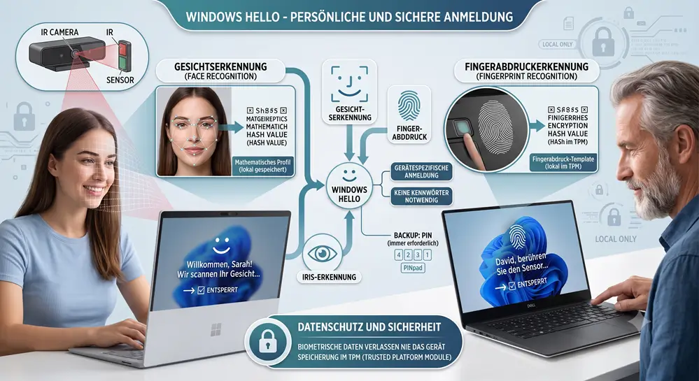 Windows Hello einrichten