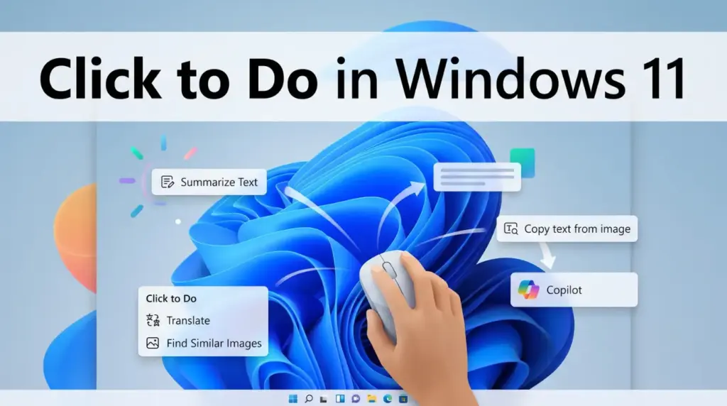 Click to Do in Windows 11 nutzen – Die neue Copilot+ KI-Funktion erklärt Click to Do