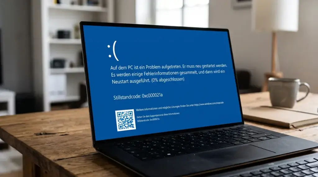 Fehlercode 0xc000021a beheben – Windows 11 startet nicht mehr Fehlercode 0xc000021a