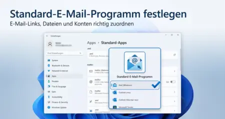 Windows 11 Standard E-Mail-Programm ändern – Outlook, Thunderbird & Co. festlegen Windows 11 Standard E Mail Programm ändern