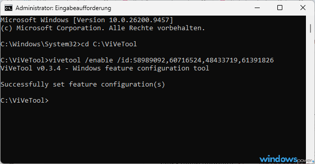 Windows 11 Low Latency Profile aktivieren per ViVeTool Windows 11 Low Latency Profile aktivieren per ViVeTool