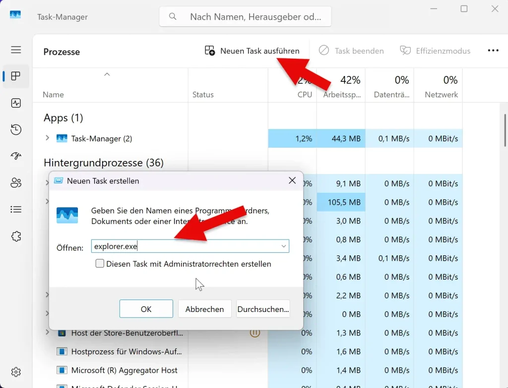 Windows 11 Schwarzbild nach Anmeldung Windows 11 Schwarzbild nach Anmeldung