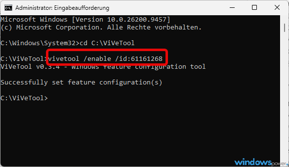 Sammel Code aktivieren