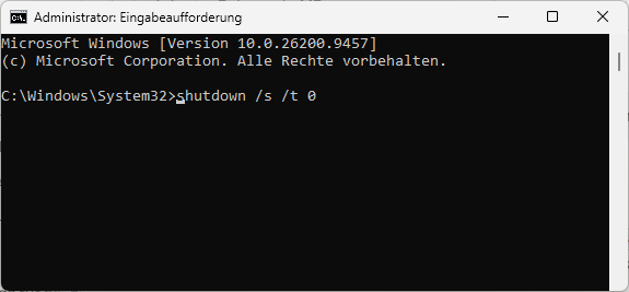 Windows 11 richtig herunterfahren