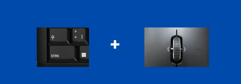 Desktop Symbole vergroessern mit Strg und Mausrad in Windows 11 Desktop Symbole vergrößern mit Strg und Mausrad in Windows 11
