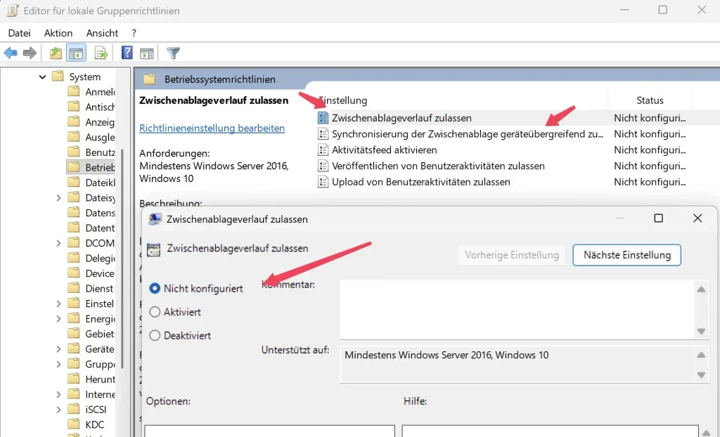 Gruppenrichtlinie und Registry pruefen Gruppenrichtlinie und Registry prüfen