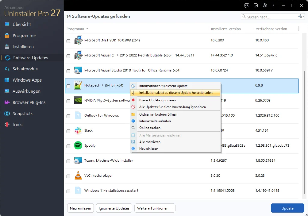 Software Updater Software Updater