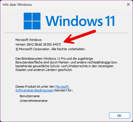 Version 26H2 1 Windows 11 Installationsassistent