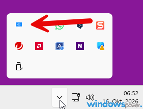 Windows 11 Desktop vor und nach dem Klick mit PeekDesktop Windows 11 Desktop vor und nach dem Klick mit PeekDesktop